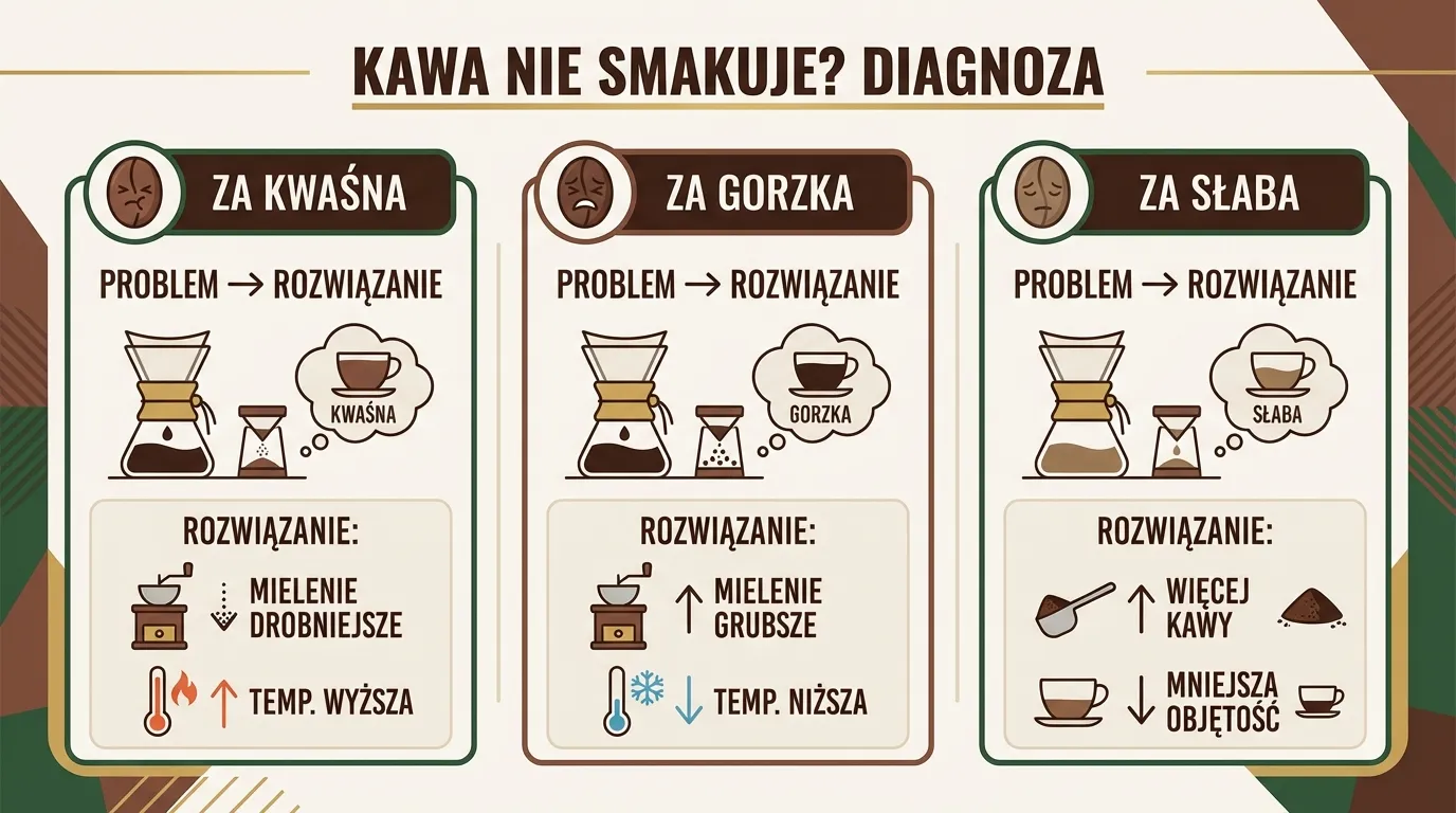 Diagnoza problemu ze smakiem