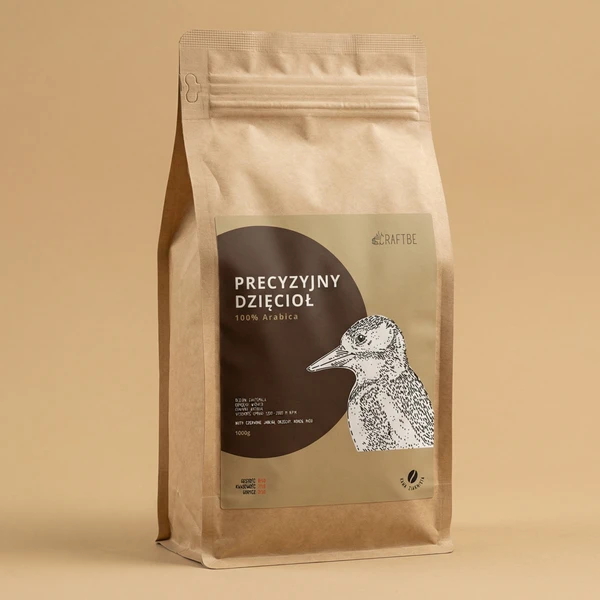 Kawa Precyzyjny Dzięcioł - opakowanie