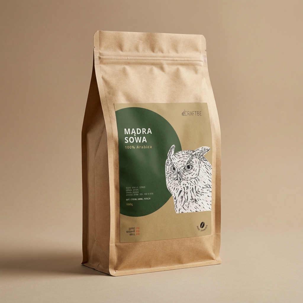 Kawa Mądra Sowa - opakowanie