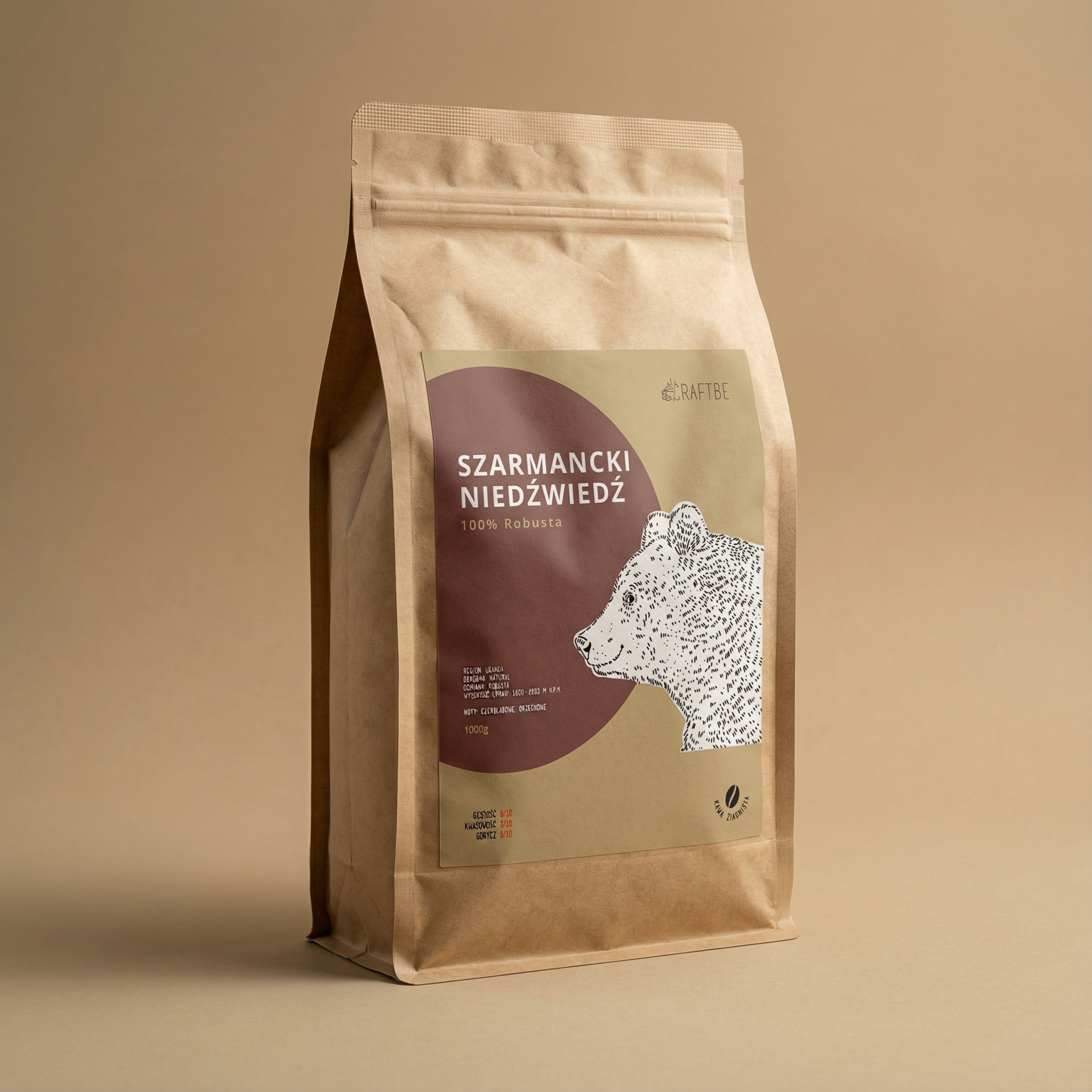 Kawa Szarmancki Niedźwiedź - opakowanie