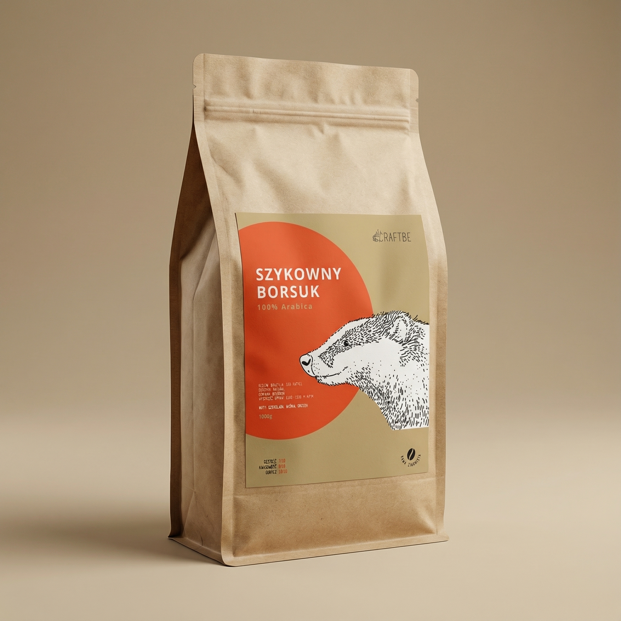 Kawa Szykowny Borsuk - opakowanie