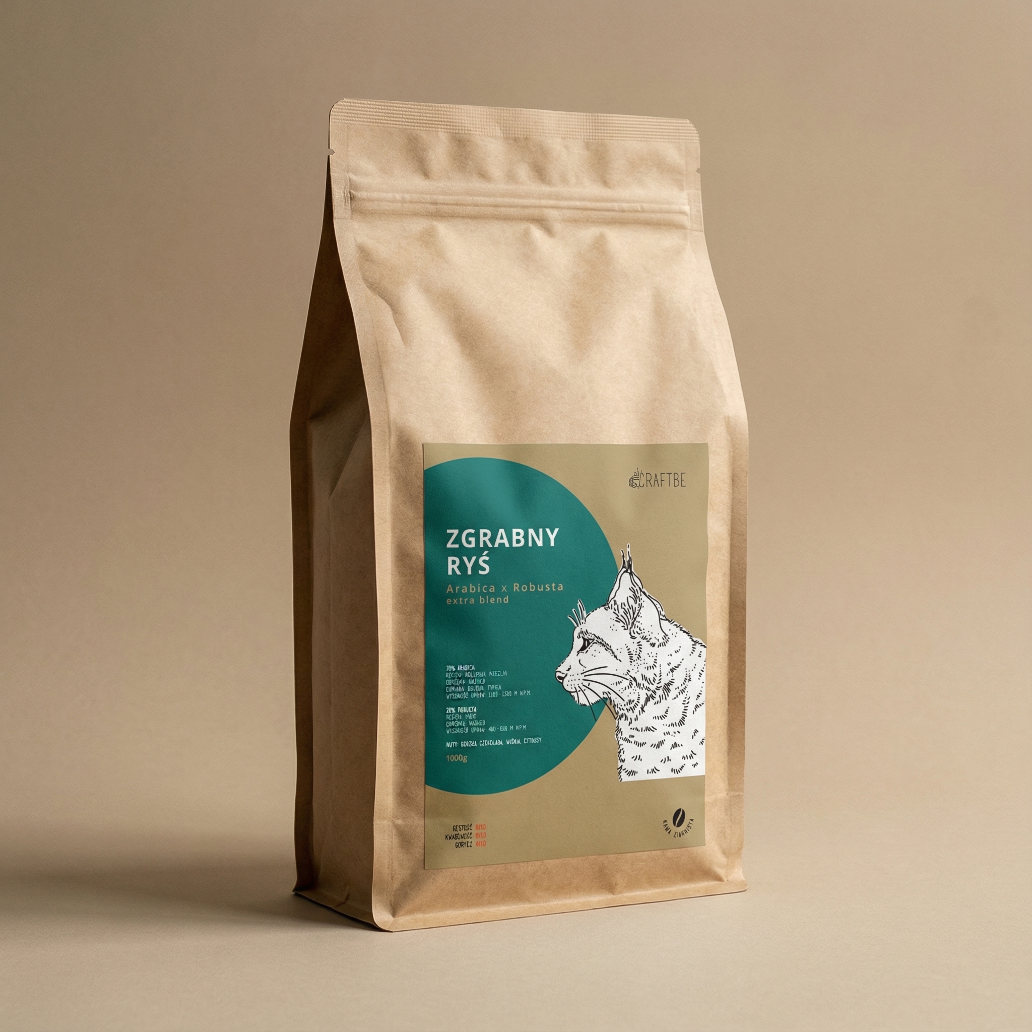 Kawa Zgrabny Ryś - opakowanie